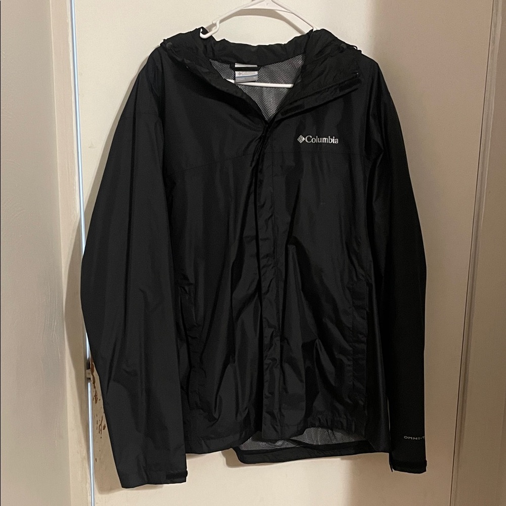 Columbia Black Waterproof Jacket